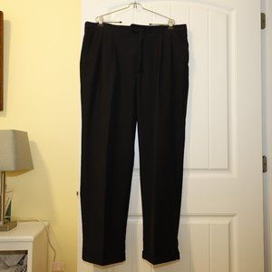 Men's Haggar 'Q' Navy Dress Pants 42Wx32L